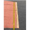 Image 15 : Antique Hawaiian Kapa, Single Sheet (kilohana), Pink & Red  78" x 51" (Appraisal Value $2,000)