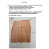 Image 17 : Antique Hawaiian Kapa, Single Sheet (kilohana), Pink & Red  78" x 51" (Appraisal Value $2,000)
