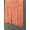 Image 6 : Antique Hawaiian Kapa, Single Sheet (kilohana), Pink & Red  78" x 51" (Appraisal Value $2,000)
