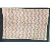 Image 1 : Antique Hawaiian Kapa, Single Sheet (kilohana), Blue Bands  84" x 55" (Appraisal Value $2,000)