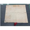Image 2 : Antique Hawaiian Kapa Moe Iho (4 Sheets, Incomplete), Natural 93" x 83" (Appraisal Value $1,200)