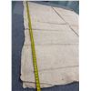Image 11 : Antique Hawaiian Kapa Moe Iho (3 Sheets, Incomplete), Natural 104" x 84" (Appraisal Value $1,000)