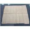 Image 1 : Antique Hawaiian Kapa Moe Iho (3 Sheets, Incomplete), Natural 104" x 84" (Appraisal Value $1,000)