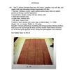 Image 14 : Antique Hawaiian Kapa Moe (5 Sheets, Complete), Plum & Natural 115" x 90" (Appraisal Value $3,500)