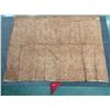 Image 2 : Antique Hawaiian Kapa Moe (5 Sheets, Complete), Plum & Natural 115" x 90" (Appraisal Value $3,500)
