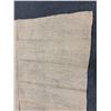 Image 3 : Antique Hawaiian Kapa, Single Sheet (iho), Natural Color 103" x 85" (Appraisal Value $900)