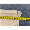 Image 13 : Antique Hawaiian Kapa Moe Iho (2 Sheets), Natural Color 101" x 85" (Appraisal Value $1,800)