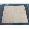 Image 1 : Antique Hawaiian Kapa Moe Iho (2 Sheets), Natural Color 101" x 85" (Appraisal Value $1,800)