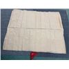 Image 2 : Antique Hawaiian Kapa Moe Iho (2 Sheets), Natural Color 101" x 85" (Appraisal Value $1,800)