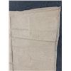 Image 4 : Antique Hawaiian Kapa Moe Iho (2 Sheets), Natural Color 101" x 85" (Appraisal Value $1,800)