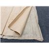 Image 8 : Antique Hawaiian Kapa Moe Iho (2 Sheets), Natural Color 101" x 85" (Appraisal Value $1,800)