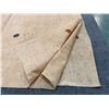 Image 10 : Antique Hawaiian Kapa Moe Iho (2 Sheets, Incomplete), Natural 122" x 95" (Appraisal Value $1,000)