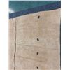 Image 3 : Antique Hawaiian Kapa Moe Iho (2 Sheets, Incomplete), Natural 122" x 95" (Appraisal Value $1,000)