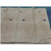 Image 4 : Antique Hawaiian Kapa Moe Iho (2 Sheets, Incomplete), Natural 122" x 95" (Appraisal Value $1,000)