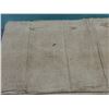 Image 5 : Antique Hawaiian Kapa Moe Iho (2 Sheets, Incomplete), Natural 122" x 95" (Appraisal Value $1,000)