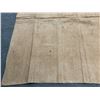 Image 6 : Antique Hawaiian Kapa Moe Iho (2 Sheets, Incomplete), Natural 122" x 95" (Appraisal Value $1,000)