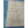 Image 8 : Antique Hawaiian Kapa Moe Iho (2 Sheets, Incomplete), Natural 122" x 95" (Appraisal Value $1,000)