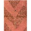Image 10 : Antique Hawaiian Kapa Moe (5 Sheets, Complete), Pink Bands 92" x 76" (Appraisal Value $6,000)