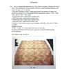 Image 15 : Antique Hawaiian Kapa Moe (5 Sheets, Complete), Pink Bands 92" x 76" (Appraisal Value $6,000)
