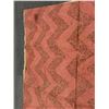 Image 4 : Antique Hawaiian Kapa Moe (5 Sheets, Complete), Pink Bands 92" x 76" (Appraisal Value $6,000)
