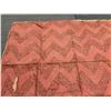 Image 5 : Antique Hawaiian Kapa Moe (5 Sheets, Complete), Pink Bands 92" x 76" (Appraisal Value $6,000)