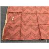 Image 6 : Antique Hawaiian Kapa Moe (5 Sheets, Complete), Pink Bands 92" x 76" (Appraisal Value $6,000)