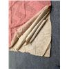 Image 8 : Antique Hawaiian Kapa Moe (5 Sheets, Complete), Pink Bands 92" x 76" (Appraisal Value $6,000)