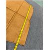 Image 10 : Antique Hawaiian Kapa, Single Sheet, Yellow  124" x 45" (Appraisal Value $4,000)