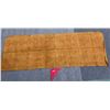 Image 2 : Antique Hawaiian Kapa, Single Sheet, Yellow  124" x 45" (Appraisal Value $4,000)