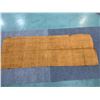 Image 7 : Antique Hawaiian Kapa, Single Sheet, Yellow  124" x 45" (Appraisal Value $4,000)