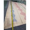 Image 14 : Antique Hawaiian Kapa Moe (4 Sheets, Complete), Pink & Blue 98" x 88" (Appraisal Value $8,000)