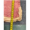 Image 16 : Antique Hawaiian Kapa Moe (5 Sheets, Complete), Pink & Red 102" x 90" (Appraisal Value $2,000)