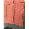 Image 6 : Antique Hawaiian Kapa Moe (5 Sheets, Complete), Pink & Red 102" x 90" (Appraisal Value $2,000)