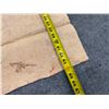 Image 12 : Antique Hawaiian Kapa, Partial Sheet (possibly kilohana) Pink & Red  61-90" x 64" (Appraisal $1,000)