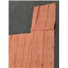 Image 4 : Antique Hawaiian Kapa, Partial Sheet (possibly kilohana) Pink & Red  61-90" x 64" (Appraisal $1,000)