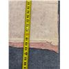 Image 19 : Antique Hawaiian Kapa Moe (2 Sheets, Incomplete), Pink & Red 110" x 82" (Appraisal Value $2,000)