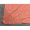 Image 7 : Antique Hawaiian Kapa Moe (2 Sheets, Incomplete), Pink & Red 110" x 82" (Appraisal Value $2,000)