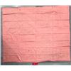 Image 2 : Antique Hawaiian Kapa, Single Sheet (kilohana), Pink & Red  125" x 93" (Appraisal Value $1,800)