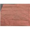Image 6 : Antique Hawaiian Kapa, Single Sheet (kilohana), Pink & Red  125" x 93" (Appraisal Value $1,800)