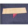 Image 2 : Antique Hawaiian Kapa, Single Sheet (kilohana), Yellow  69" x 16.5" (Appraisal Value $350)