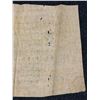 Image 7 : Antique Hawaiian Kapa, Single Sheet (kilohana), Yellow  69" x 16.5" (Appraisal Value $350)
