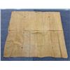 Image 1 : Antique Hawaiian Kapa, Single Sheet (iho), Natural Color 91" x 81" (Appraisal Value $750)
