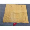 Image 2 : Antique Hawaiian Kapa, Single Sheet (iho), Natural Color 91" x 81" (Appraisal Value $750)