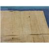 Image 4 : Antique Hawaiian Kapa, Single Sheet (iho), Natural Color 91" x 81" (Appraisal Value $750)