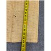 Image 12 : Antique Hawaiian Kapa, Single Sheet (kilohana), Yellow  69" x 66" (Appraisal Value $2,500)