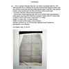 Image 12 : Antique Hawaiian Kapa Moe (2 Sheets, Incomplete), Pale Blue 88" x 53" (Appraisal Value $3,500)