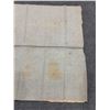 Image 3 : Antique Hawaiian Kapa Moe (2 Sheets, Incomplete), Pale Blue 88" x 53" (Appraisal Value $3,500)