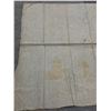 Image 5 : Antique Hawaiian Kapa Moe (2 Sheets, Incomplete), Pale Blue 88" x 53" (Appraisal Value $3,500)