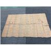 Image 6 : Antique Hawaiian Kapa Moe (2 Sheets, Incomplete), Pale Blue 88" x 53" (Appraisal Value $3,500)