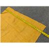 Image 11 : Antique Hawaiian Kapa, Single Sheet (possibly pa'u), Yellow 113" x 40" (Appraisal Value $2,500)
